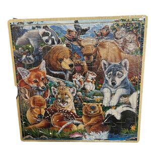 Children’s MasterPieces Forest Friends 48 Piece Wooden Jigsaw Puzzle